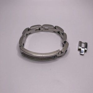 Havana Stainless Steel Cable ID Bracelet